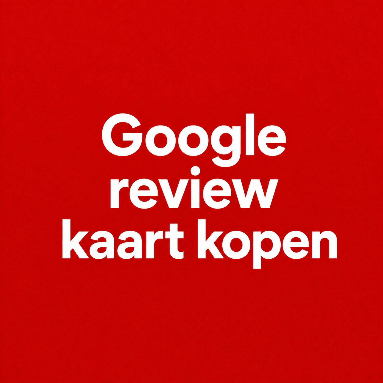 Google review kaart kopen: waar moet je op letten?