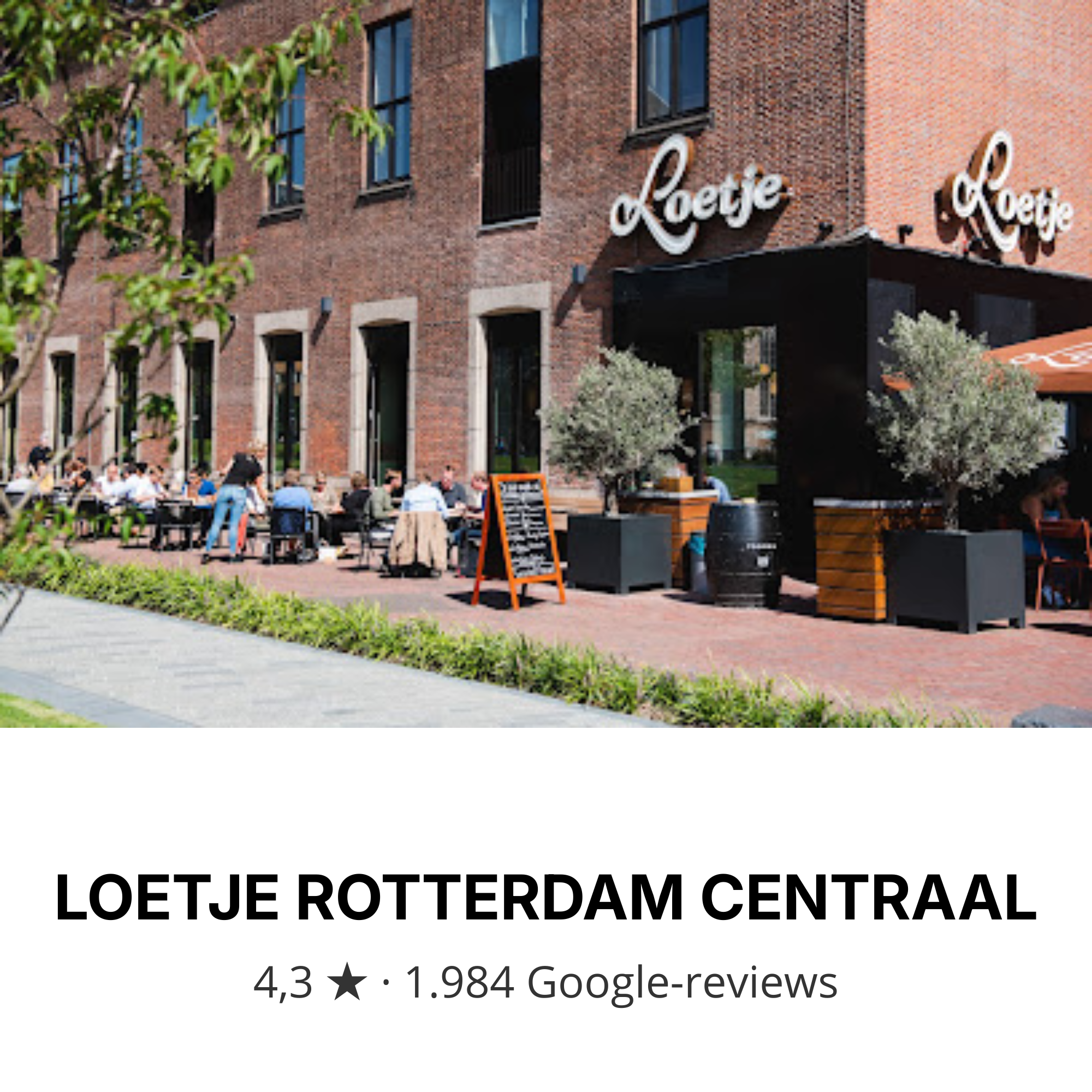 Meer Google reviews krijgen: wat we leren van Loetje Rotterdam Centraal