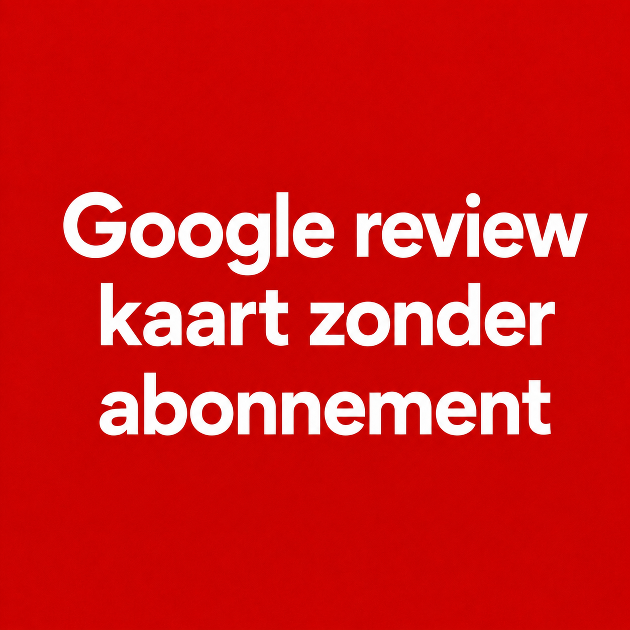 Google review kaart zonder abonnement: hoe werkt dat?